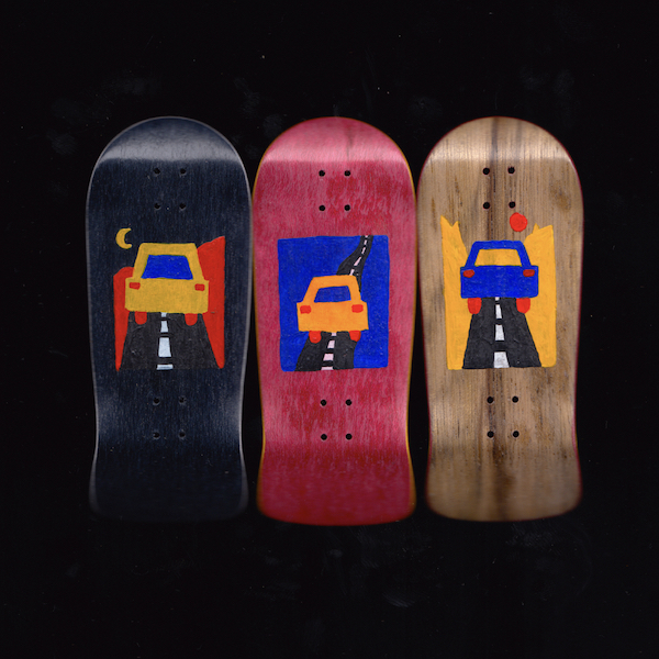 fingerboard handpainted