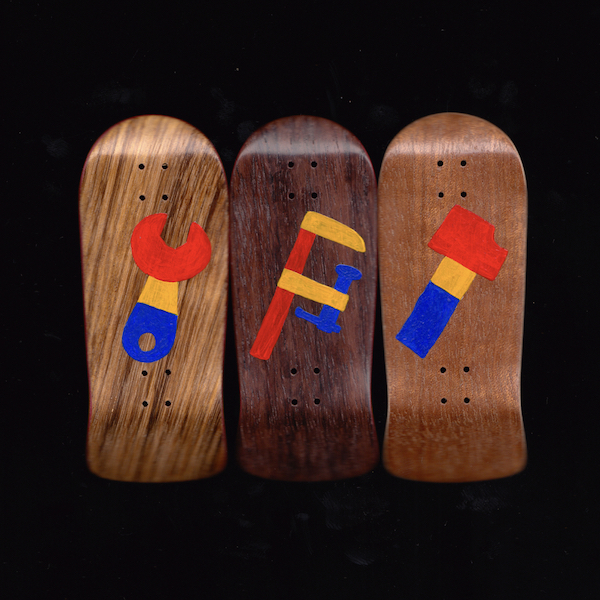 fingerboard handpainted